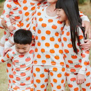 Hannah Anderson Organic Cotton Jack O' Lantern Pajama Set (M)